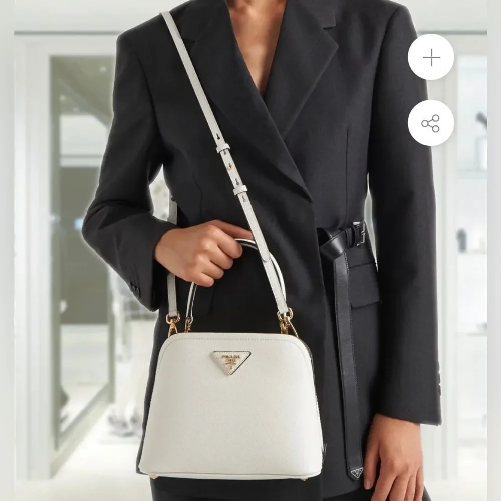 MATINEE SAFFIANO LEATHER PRADA GALLERIA BAG - Picture 6 of 6